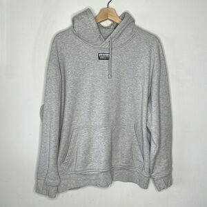 Adidas gray hoodie/pullover size large